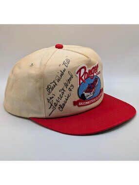 Ranger Boats Hat Bill Dance Signed Forrest Wood Classic 93 Fishing 90s Vintage